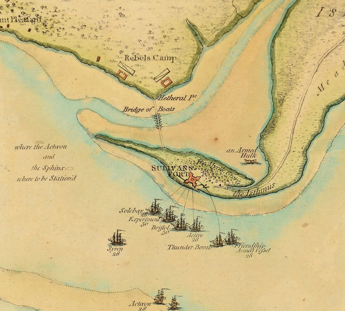 Lot 237: Wm. Faden Revolutionary War Map 1776