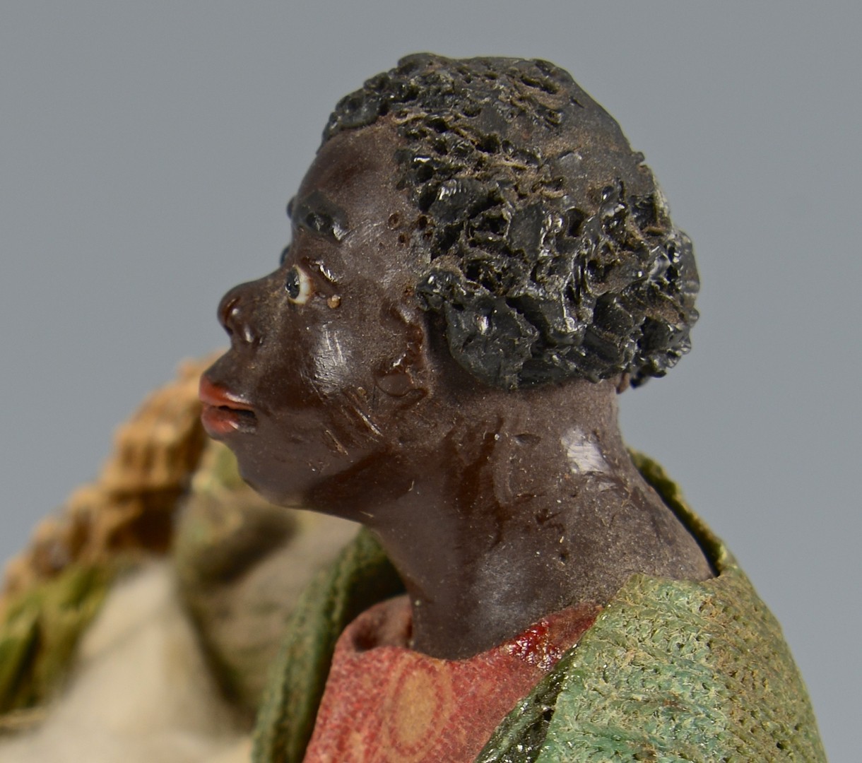 Lot 256: African American Wax Sculpture