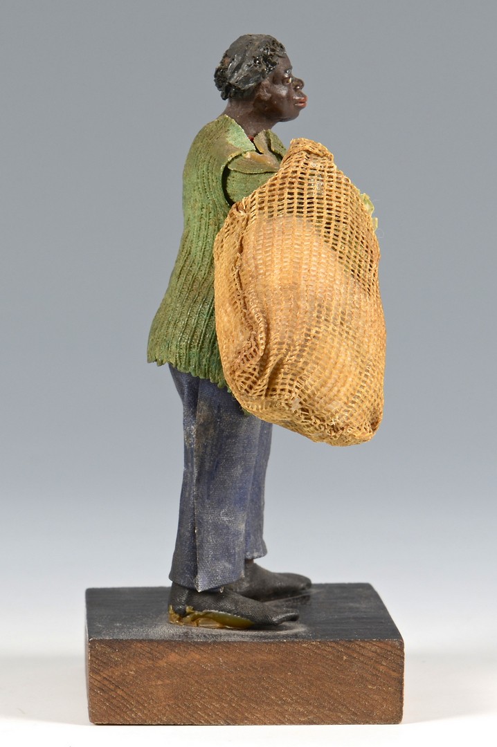 Lot 256: African American Wax Sculpture