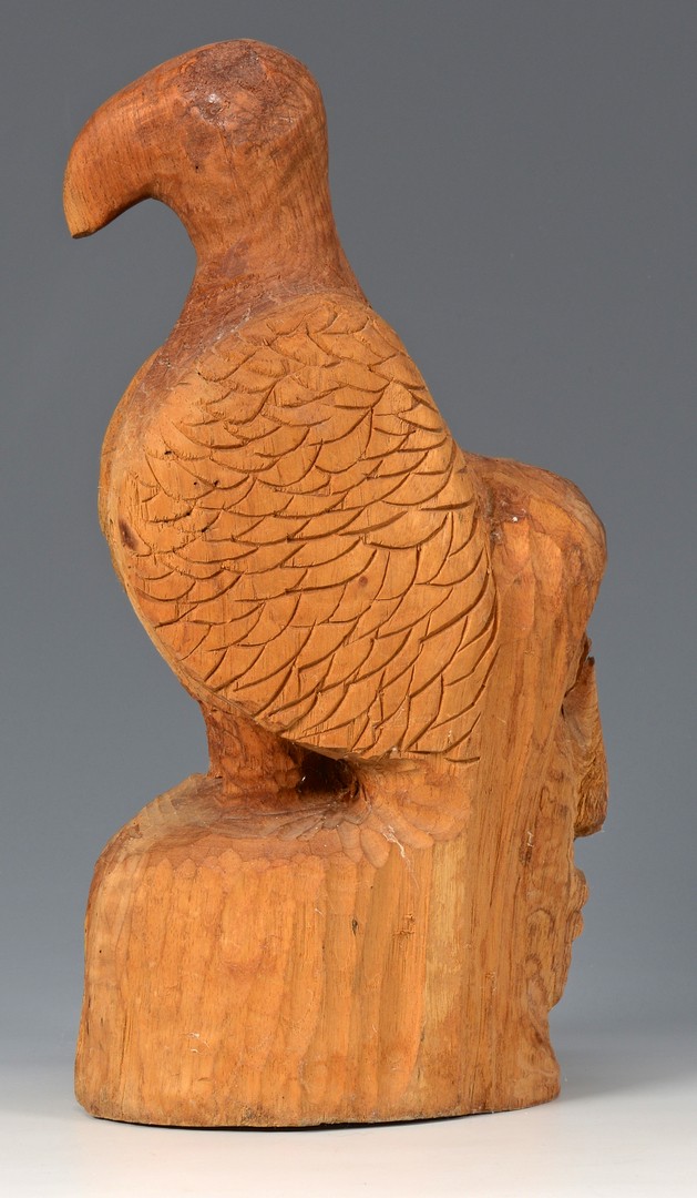 Lot 264: 3 Carvings attr. Clarence Stringfield