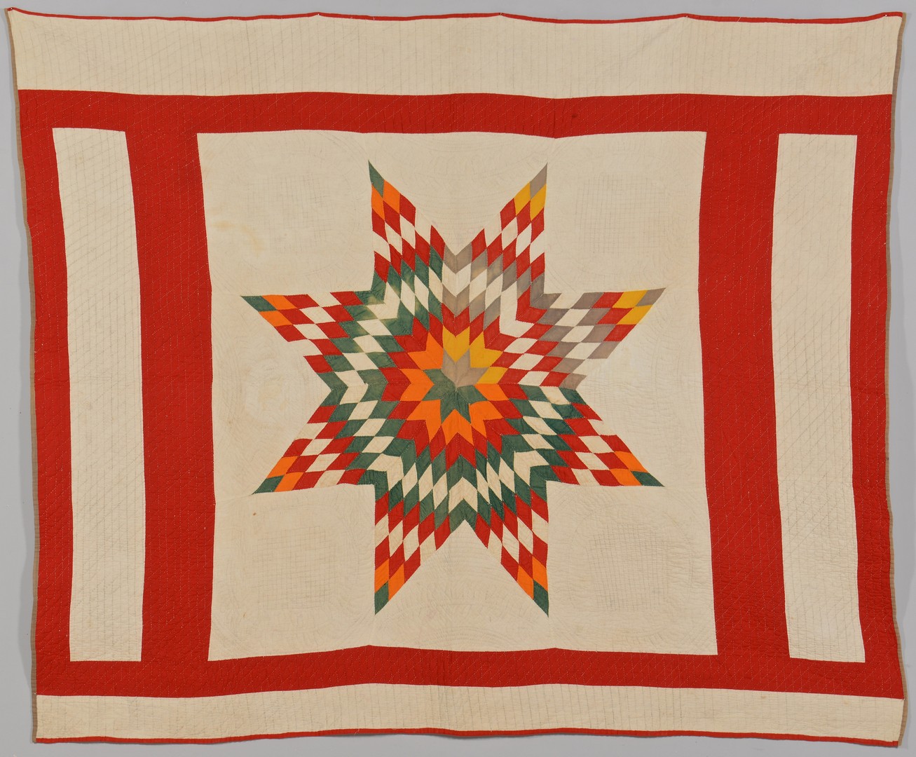 Lot 273: 2 East TN Cotton Pieced Quilts