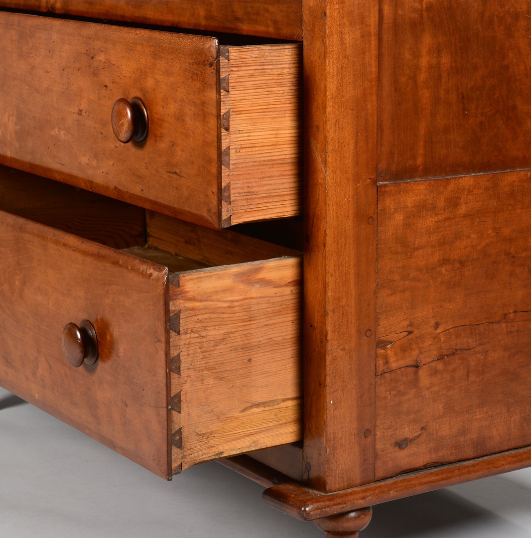 Lot 284: Southern Lift top chest of drawers, Yellow Pine Se