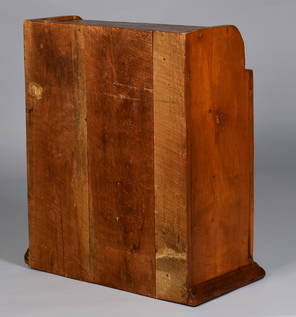 Lot 294: Greene Co. Hanging Cupboard, Early 19th Cent.