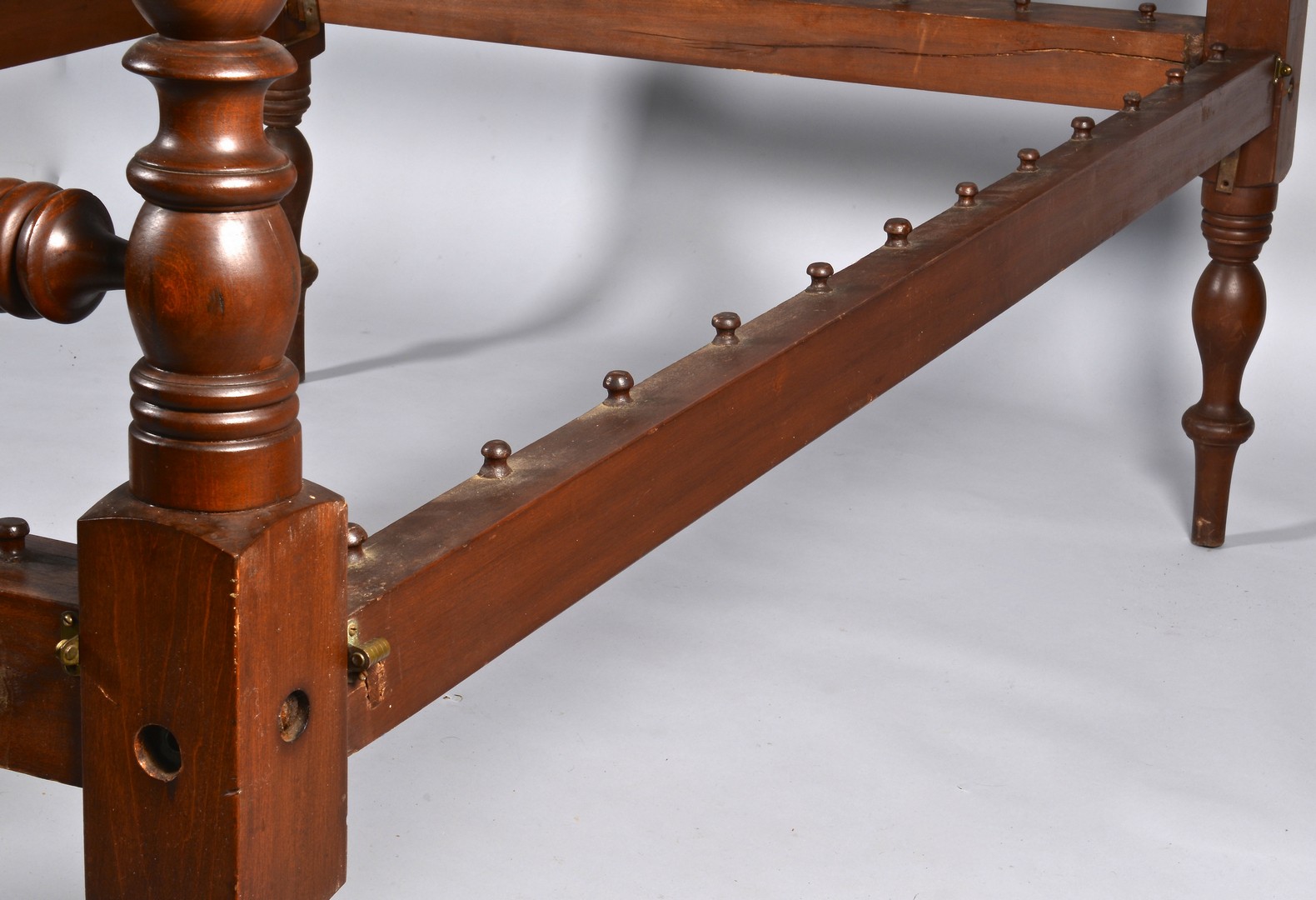 Lot 298: East TN Cherry Sheraton Rope Bed