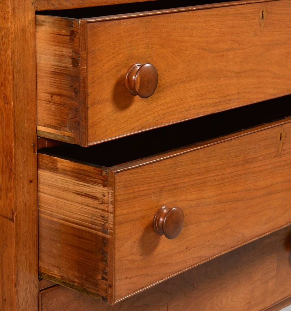 Lot 300: East TN Sheraton Chest of Drawers