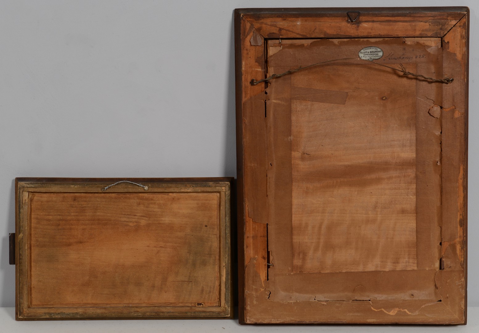 Lot 315: 2 Spindler Marquetry Panels