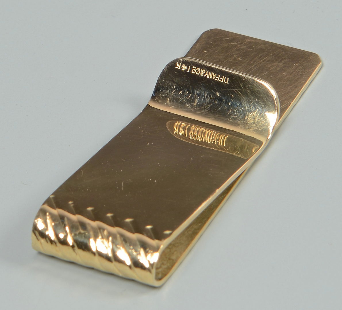 tiffany gold money clip