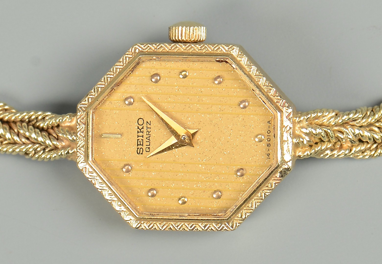 Lot 358: 14k Lady's Seiko watch | Case Auctions