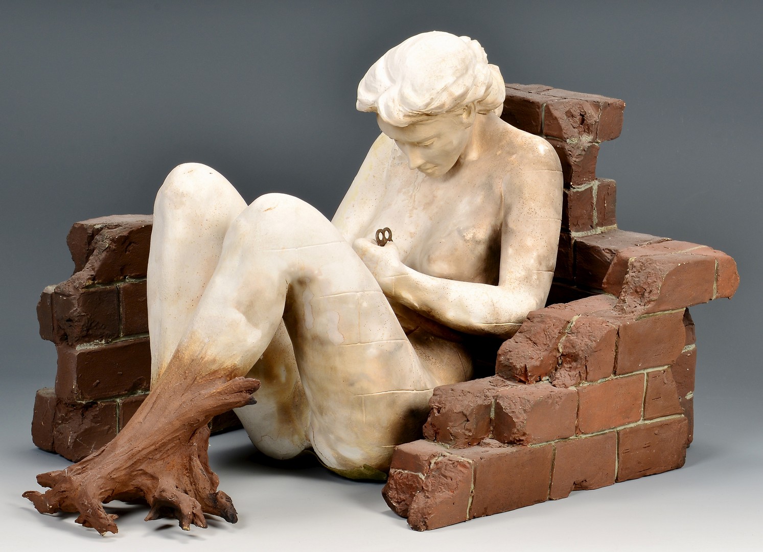Lot 428: Beth Cavener Stichter Female Sculpture