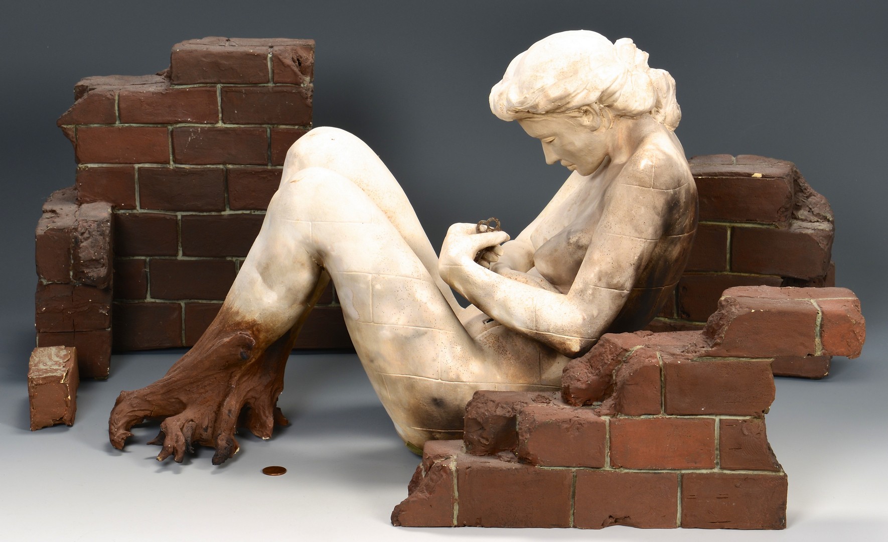 Lot 428: Beth Cavener Stichter Female Sculpture