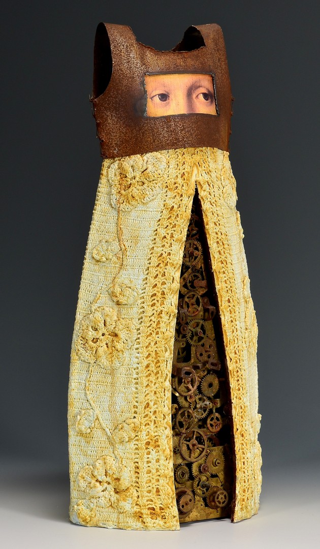 Lot 429: Kathleen Holmes Female Dress Sculpture