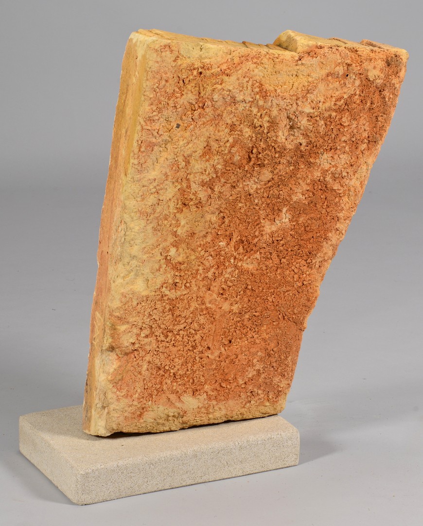 Lot 431: David Day, Large Stone Face Sculpture