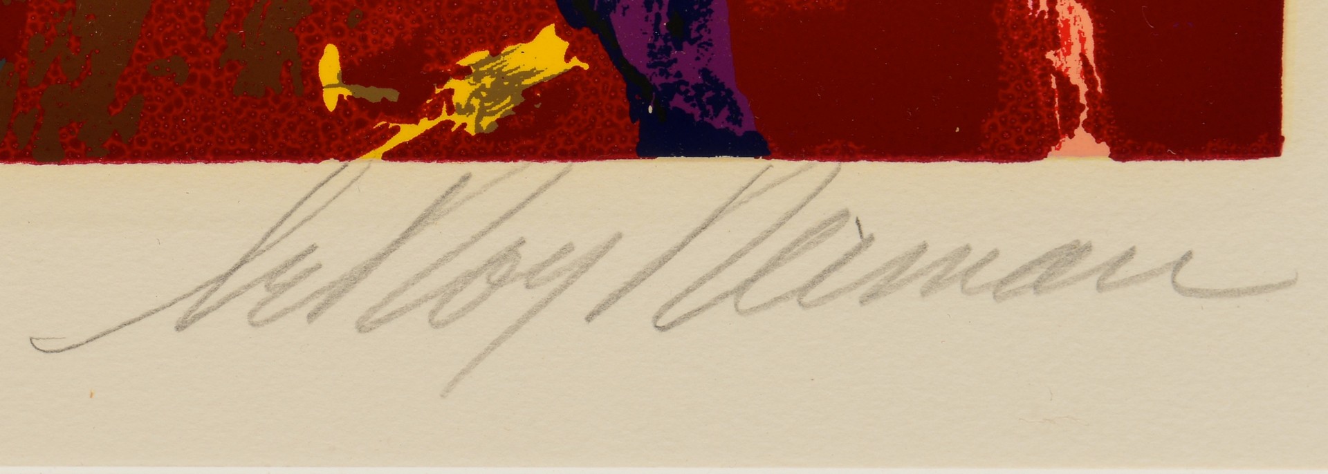 Lot 445: Leroy Neiman Signed Serigraph, Harry's Bar