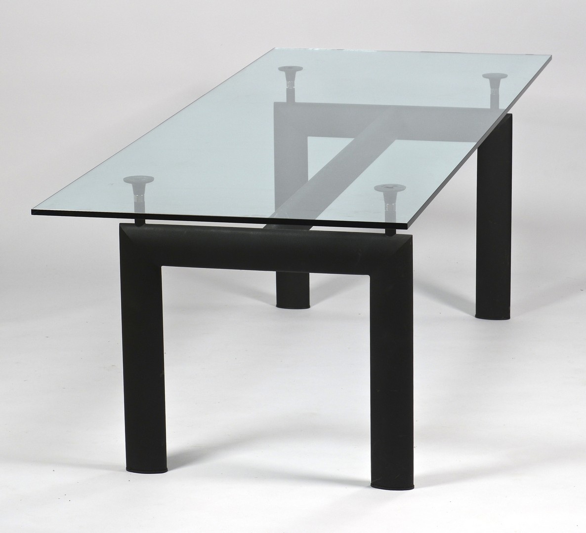 Lot 450: Le Corbusier LC6 Glass Dining Table