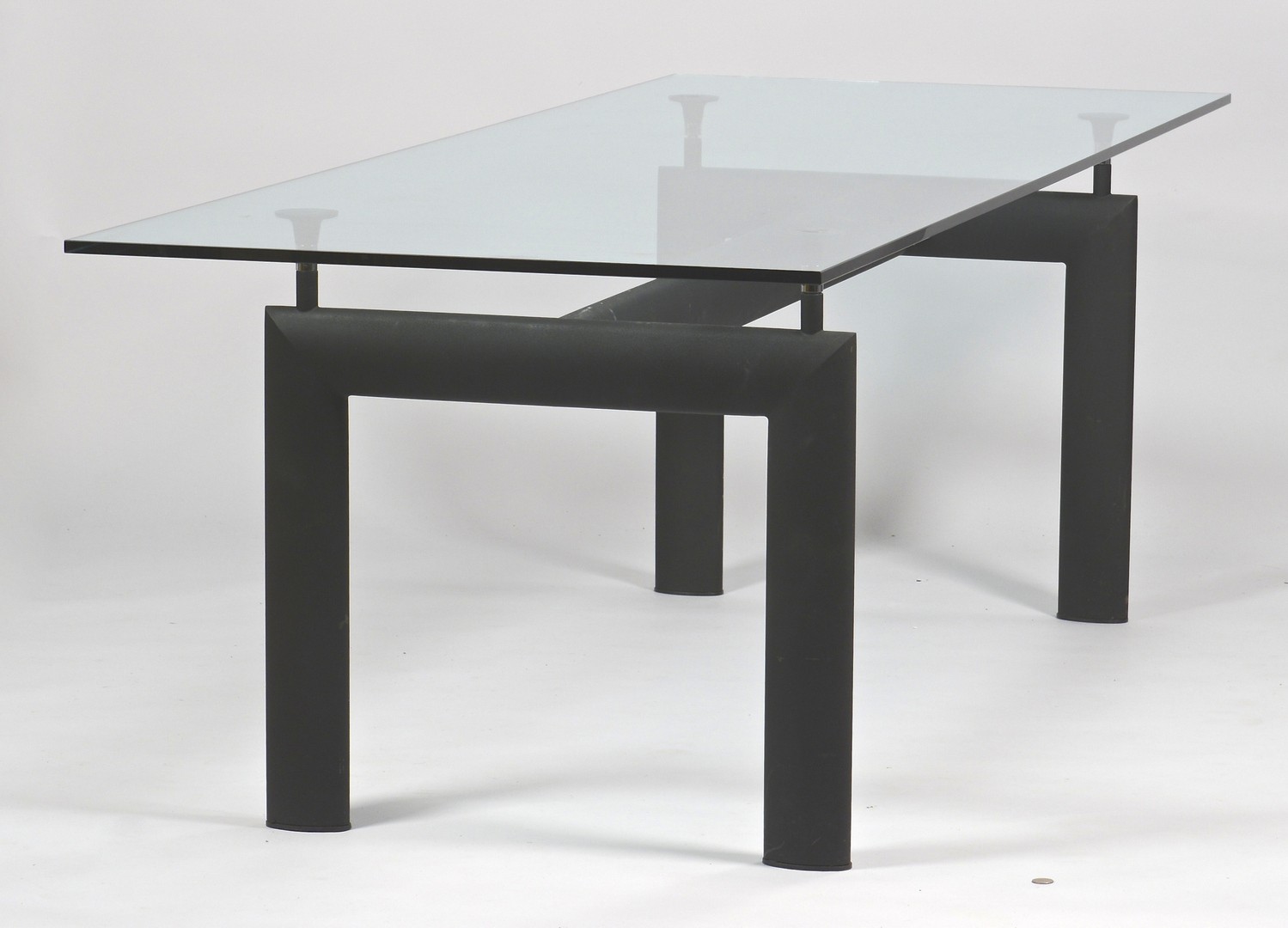 Lot 450: Le Corbusier LC6 Glass Dining Table