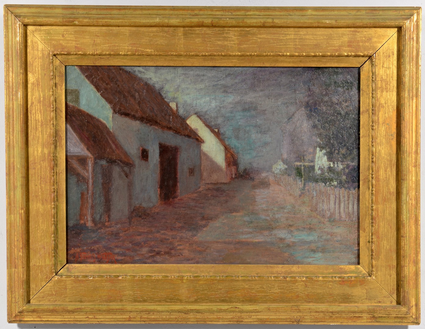 Lot 461: A. Francis Wattson Oil on canvas