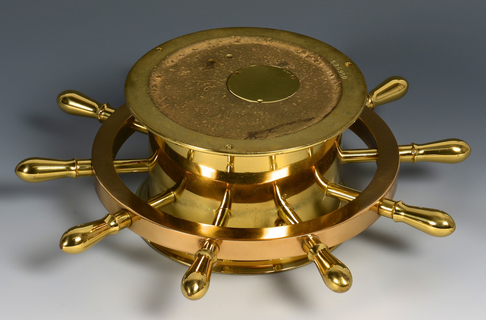 Lot 492: Brass Marine Chelsea Ship’s Bell Clock