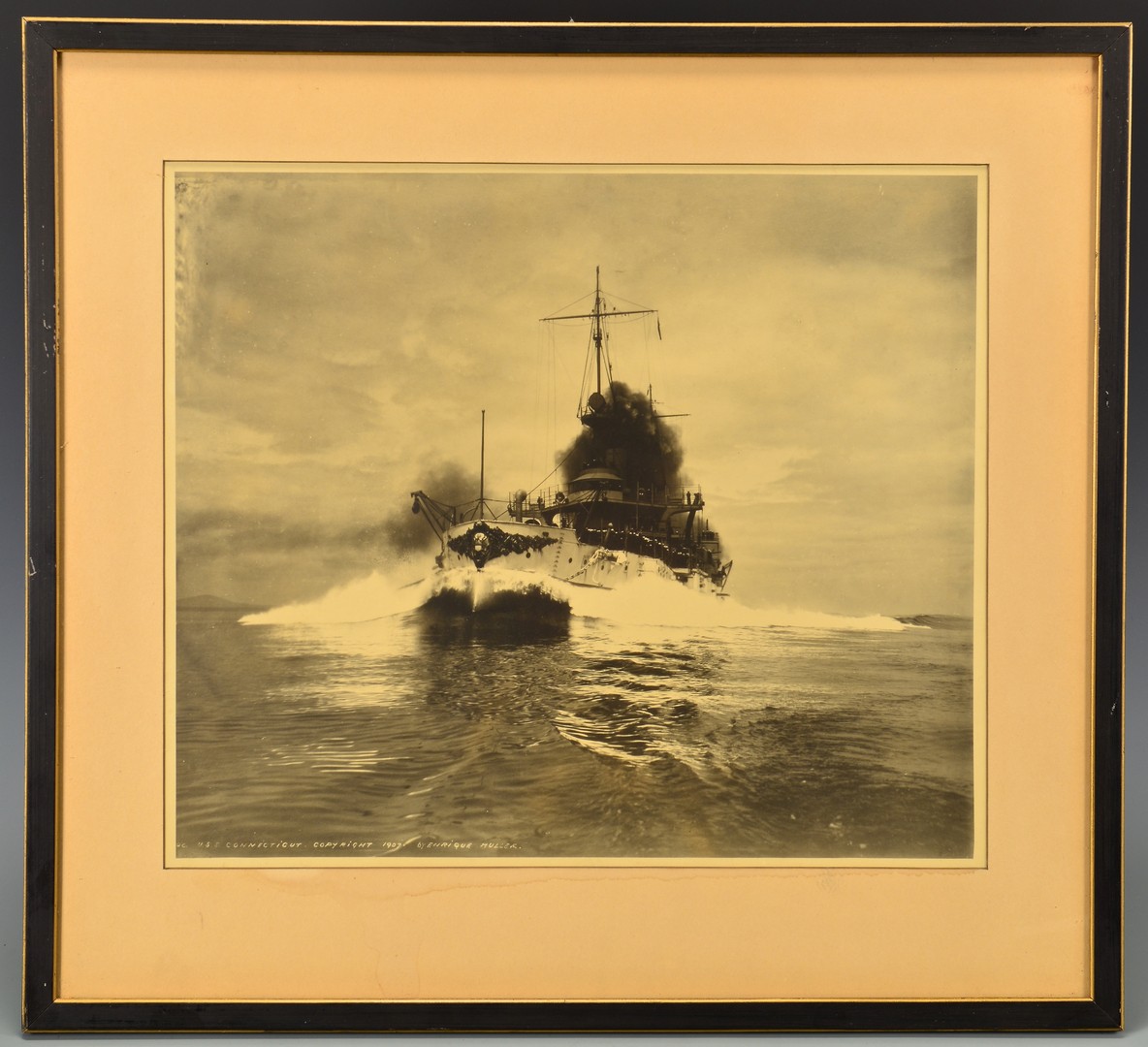 Lot 522: Large USS Connecticut Archive, Great White Fleet