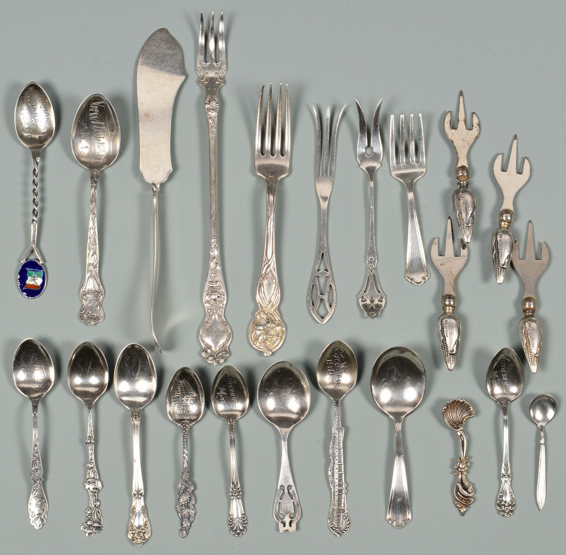 Lot 584: Group of Assorted Sterling inc. Baby