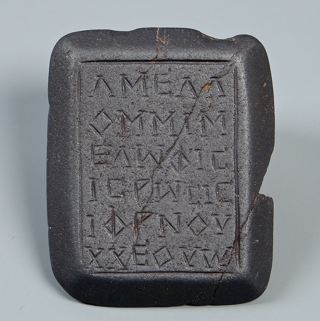 Lot 600: Graeco-Roman Intaglio & Greek Icon