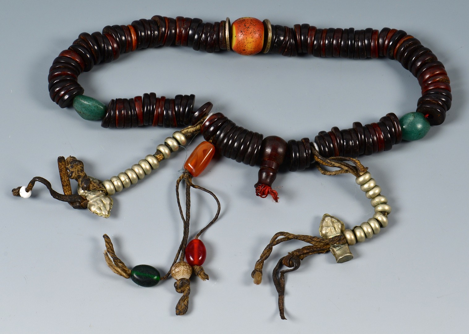 Lot 607: Ancient Beads including Tibetan Coral