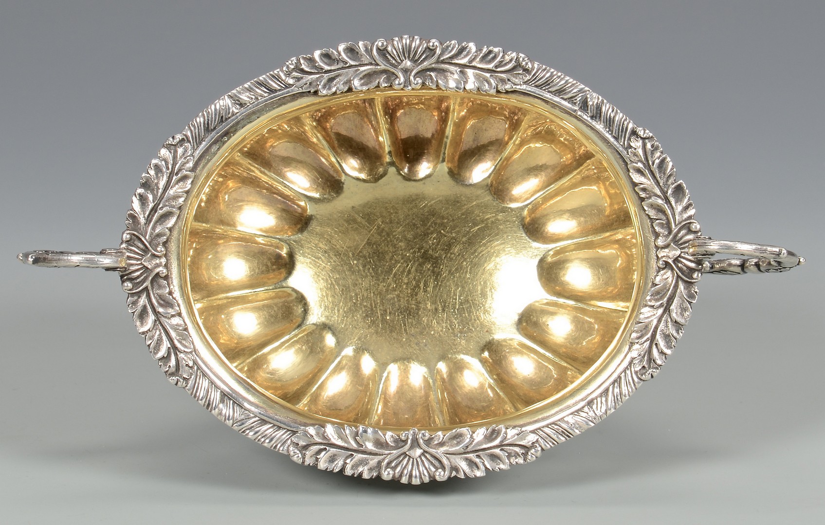 Lot 62: Classical Coin Silver Sugar Bowl, poss. Southern