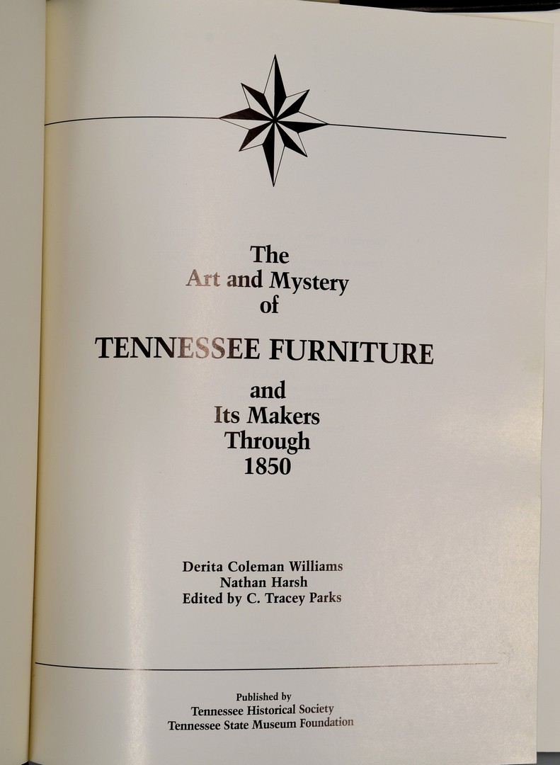 Lot 660: Book: The Art and Mystery of TN Furniture
