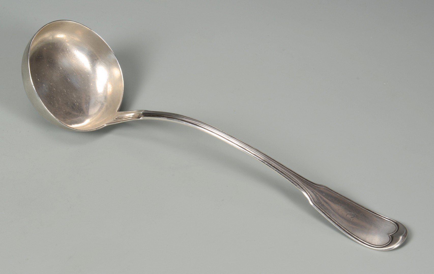 Lot 66: Hyde & Goodrich Coin Silver Ladle, New Orleans