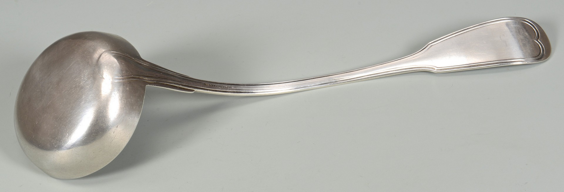 Lot 66: Hyde & Goodrich Coin Silver Ladle, New Orleans