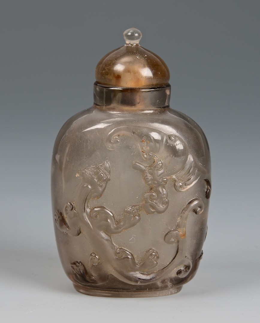 Lot 700: 2 Chinese snuff bottles