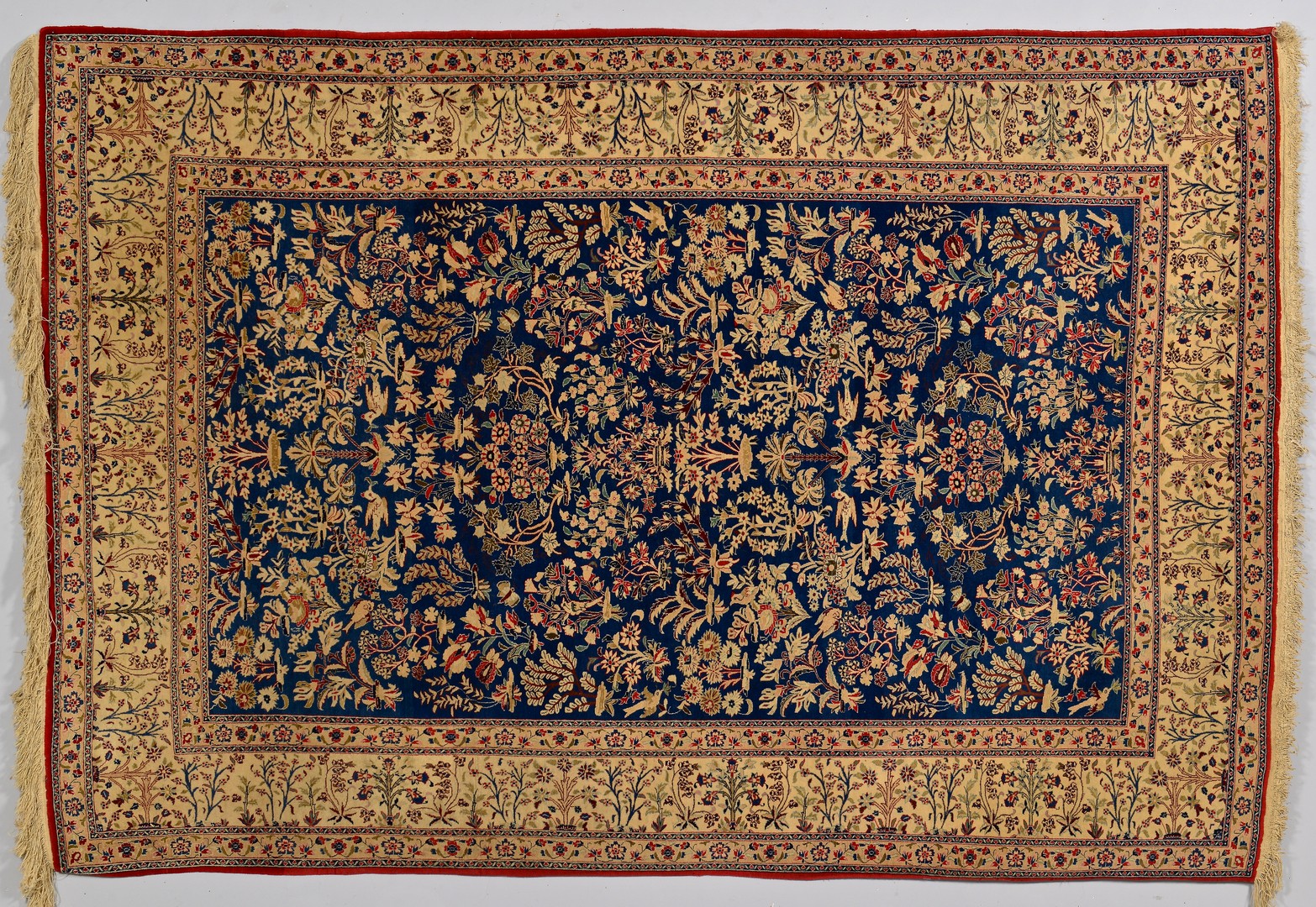 Lot 743: Persian Isphahan or Naien Rug