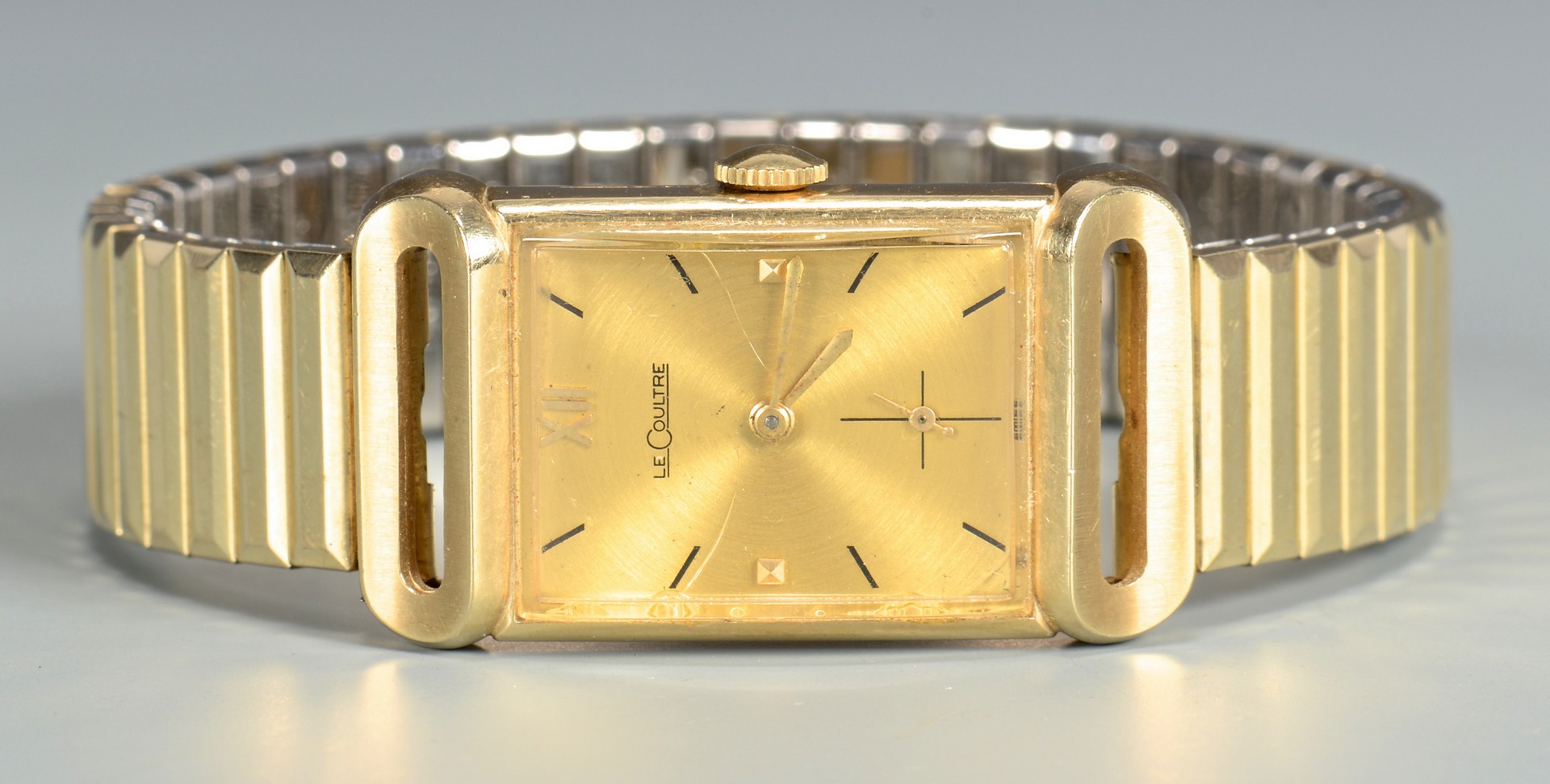 Lot 797: LeCoultre Watch, 10K Gold Medal And More