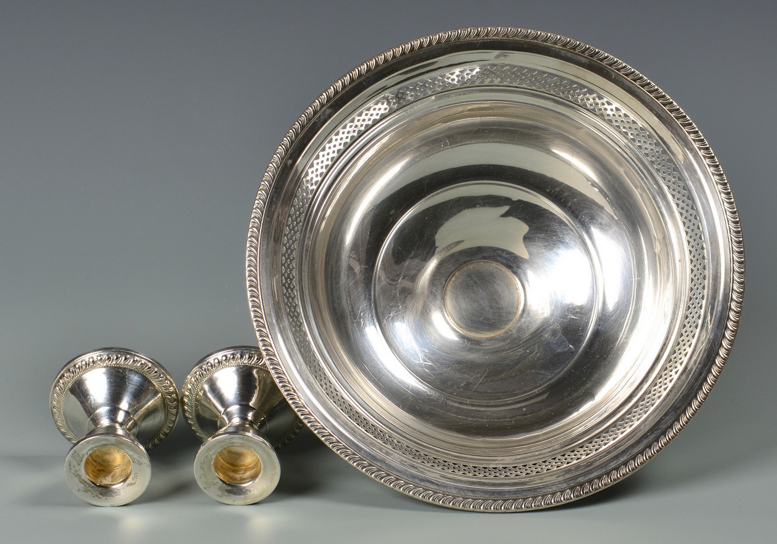 Lot 815: Group Sterling Hollowware, 6 items