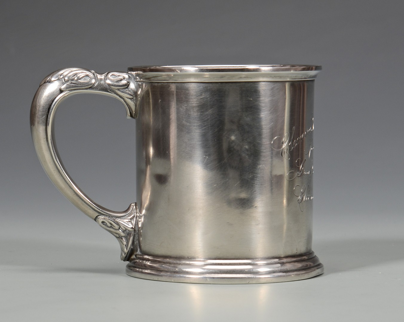 Lot 825: Group of 3 Sterling Silver Cups