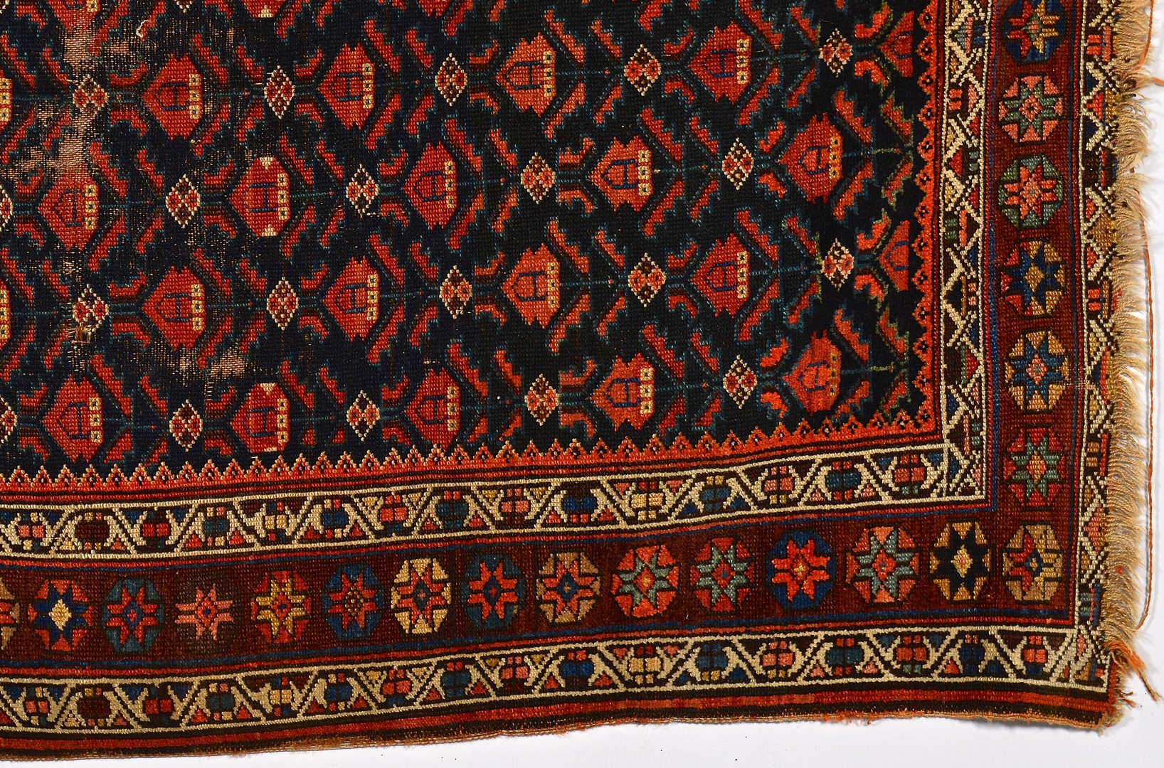 Lot 877: Persian Kurdish Rug, Early 20th Century