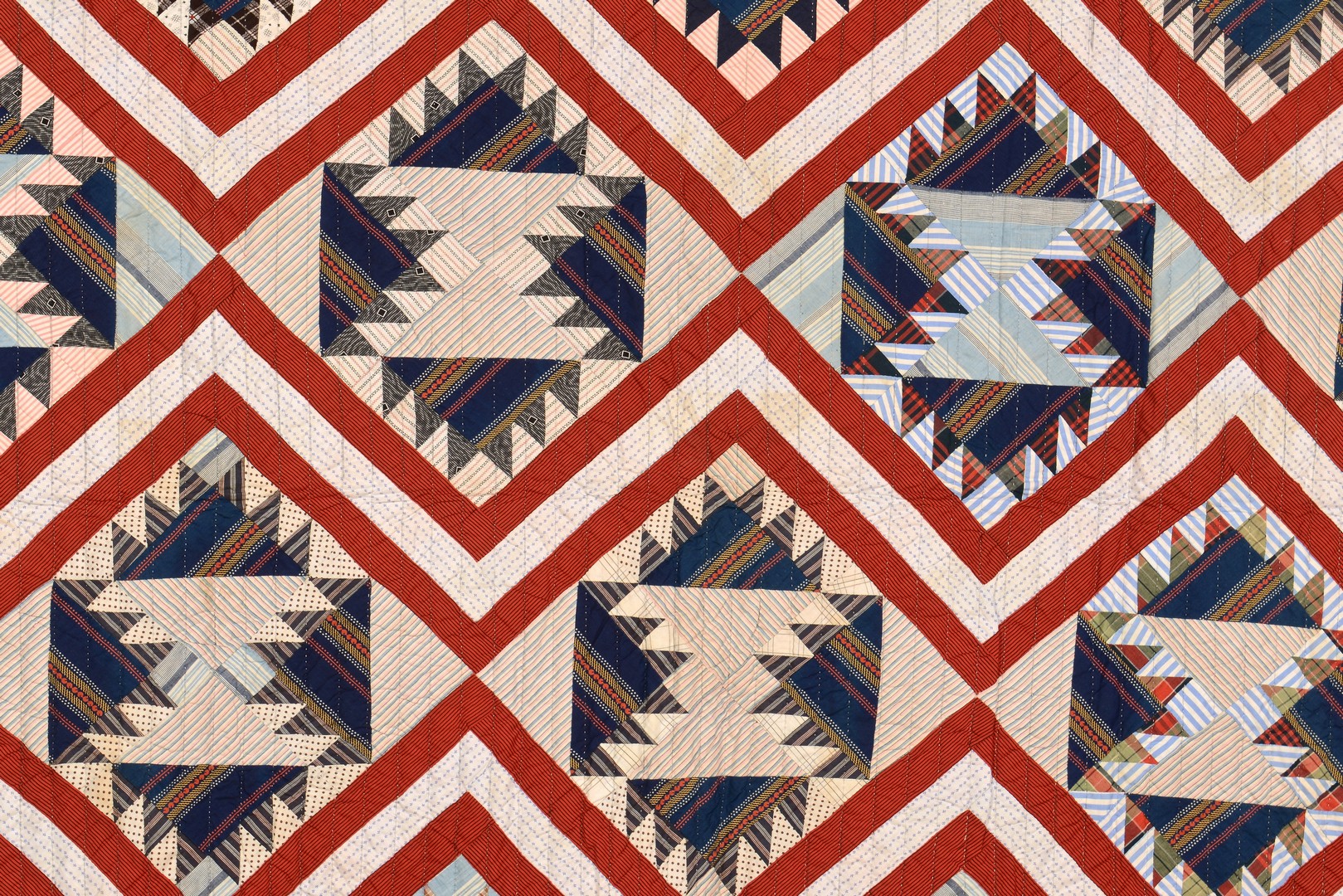 Lot 880: 4 East TN Pieced Cotton Quilts