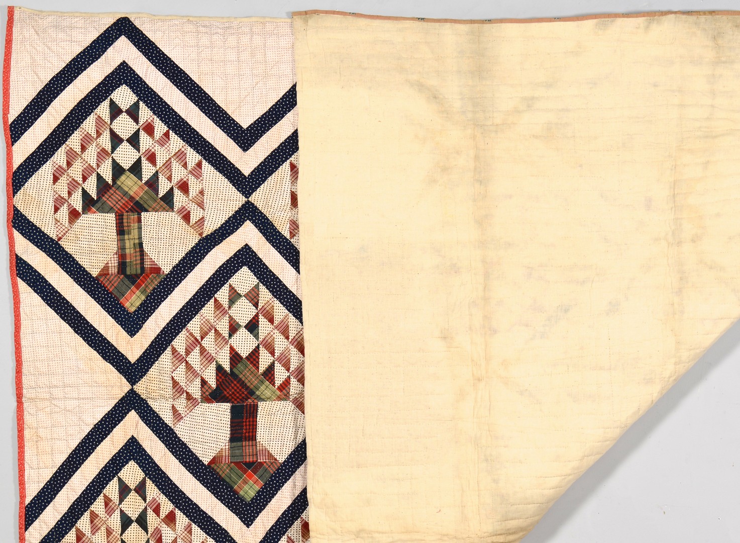 Lot 883: Group of 3 East TN Pieced Cotton Quilts
