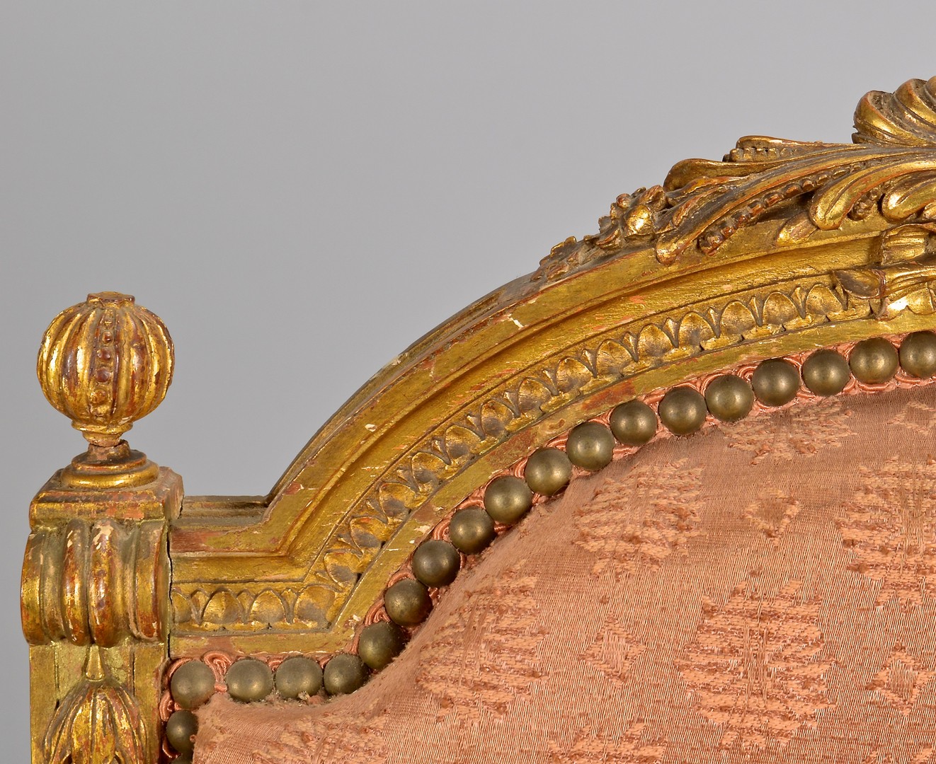 Lot 107: Pr. Louis XVI Style Carved Fauteuils