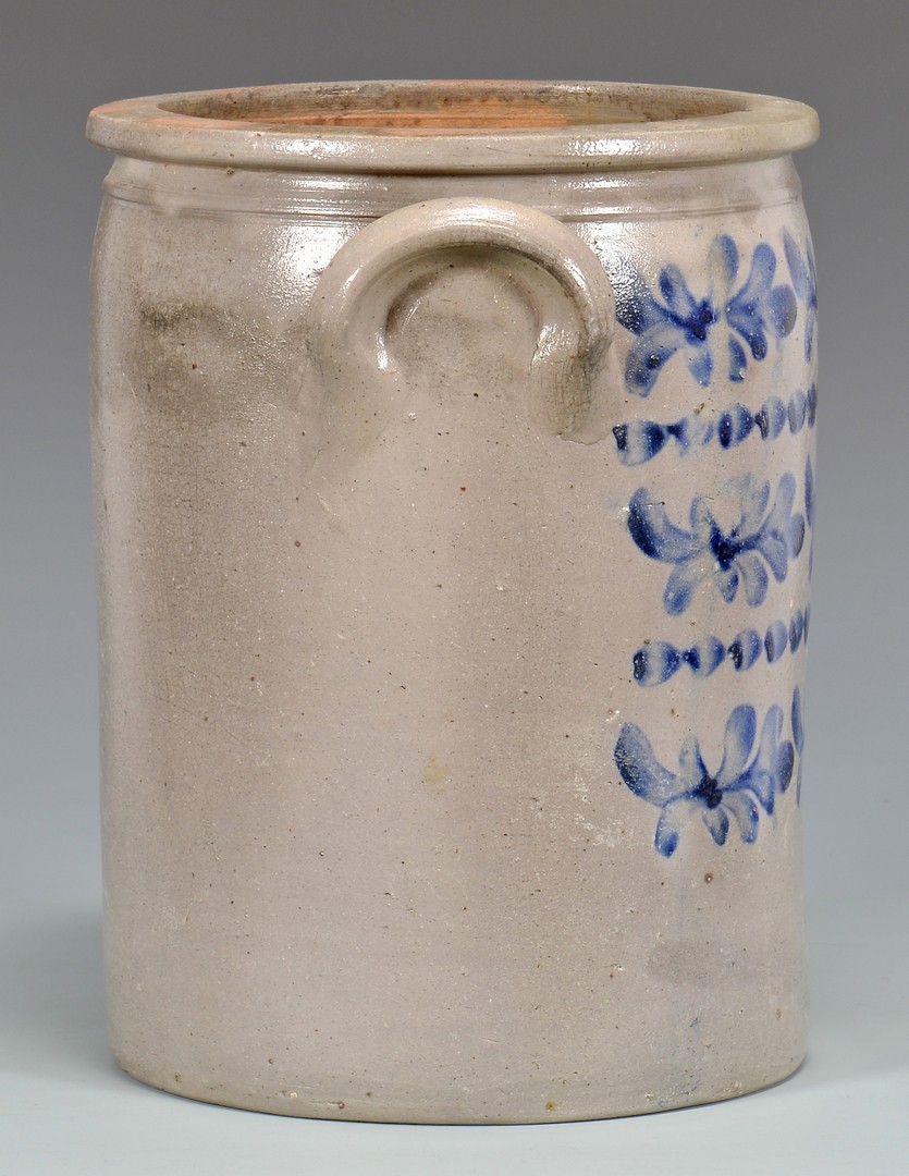 Lot 143: KY Cobalt Decorated Jar attrib. J. H. Miller