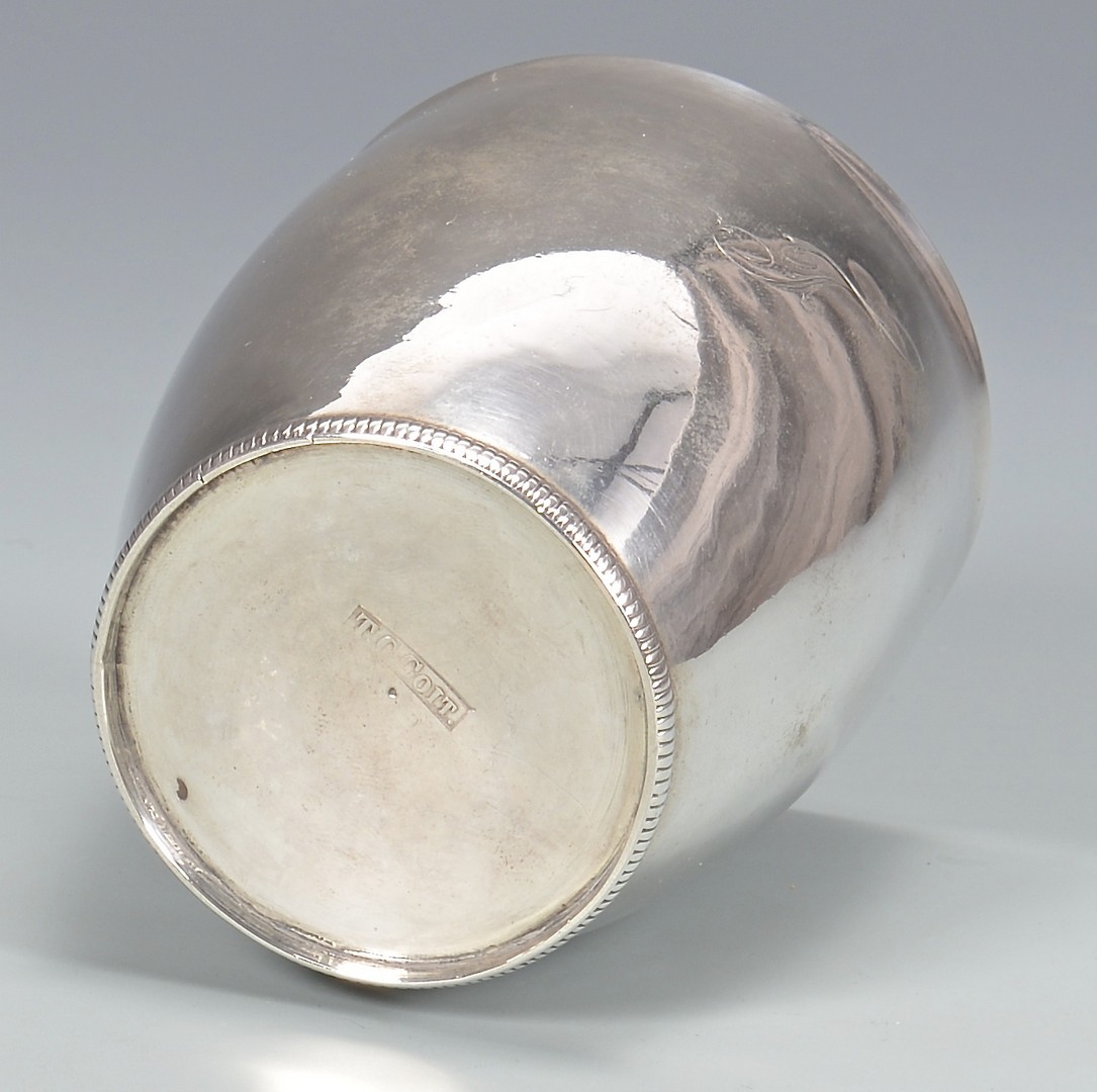 Lot 144: Mississippi Coin Silver Beaker