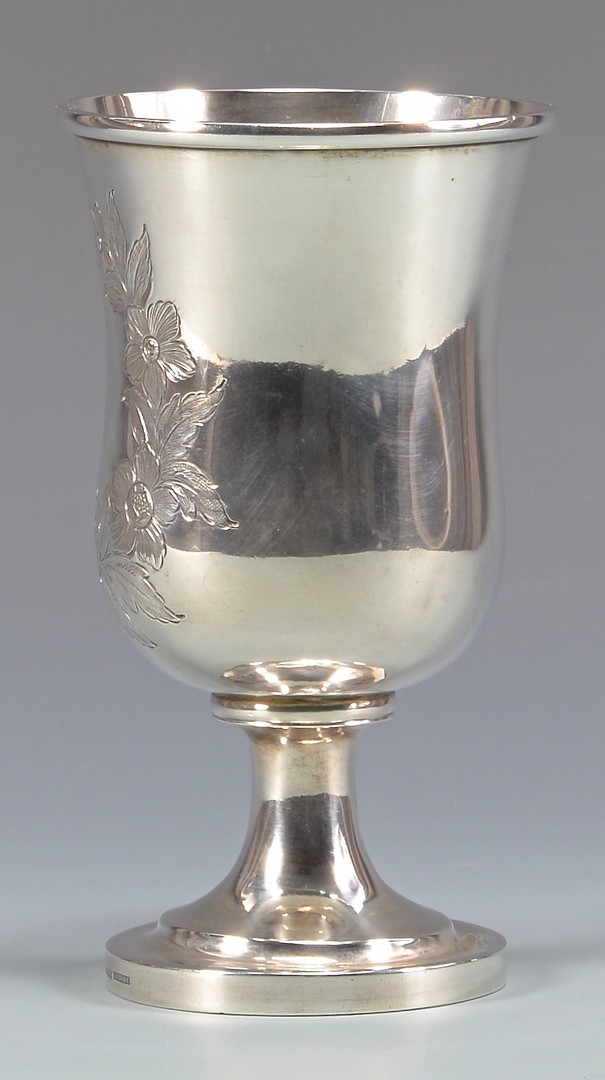 Lot 150: KY Coin Silver Presentation Chalice, Garner and Wi