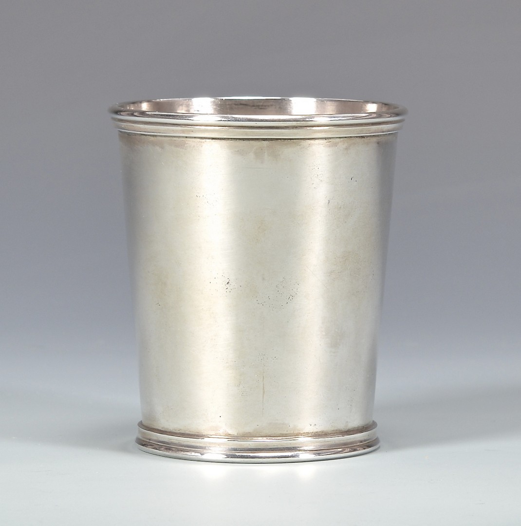Lot 159: Sharrard KY Coin Silver Julep Cup