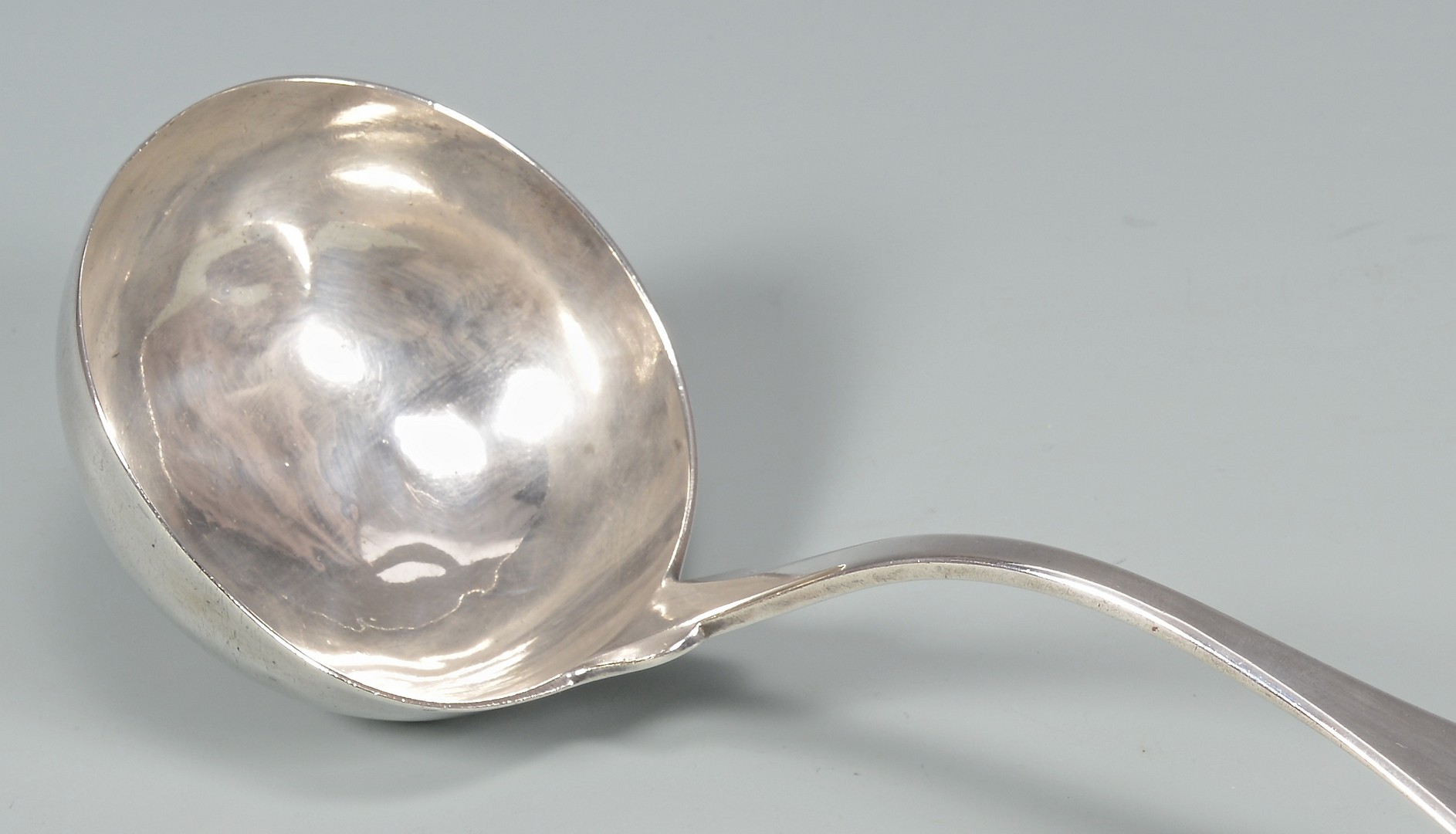 Lot 162: Coin Silver Punch Ladle, Blanchard incuse mark