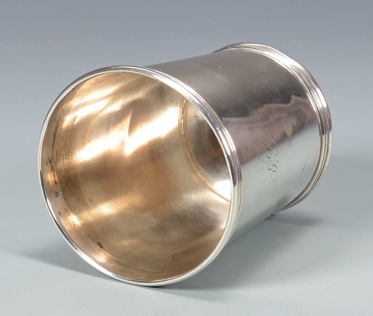 Lot 170: Kinsey Coin Silver Julep Cup
