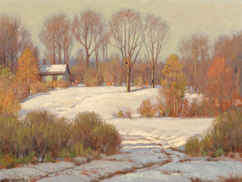 Lot 204: Clifton Wheeler O/B Landscape, First Snow