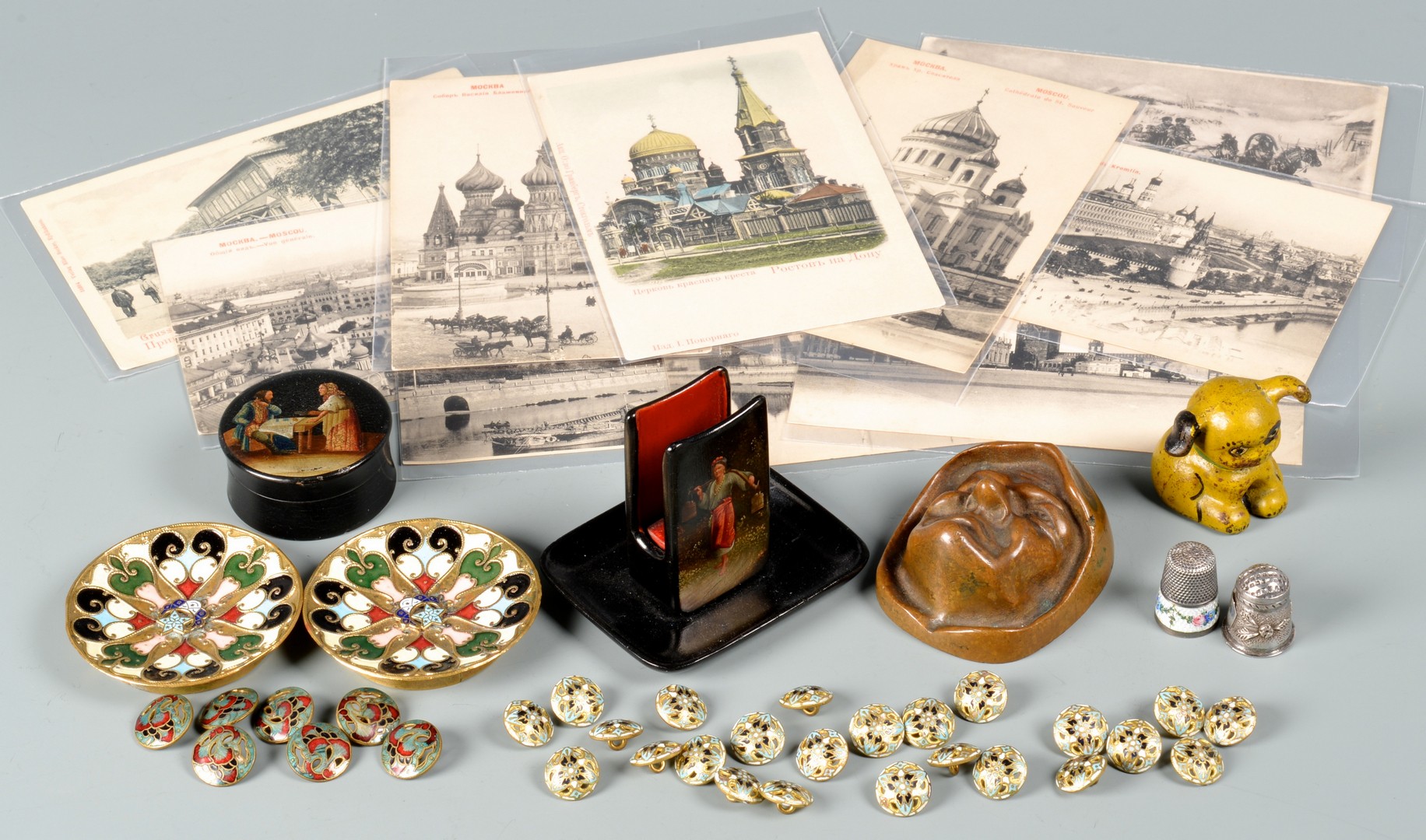 Lot 230: Group early 20th c. European & American Decorative