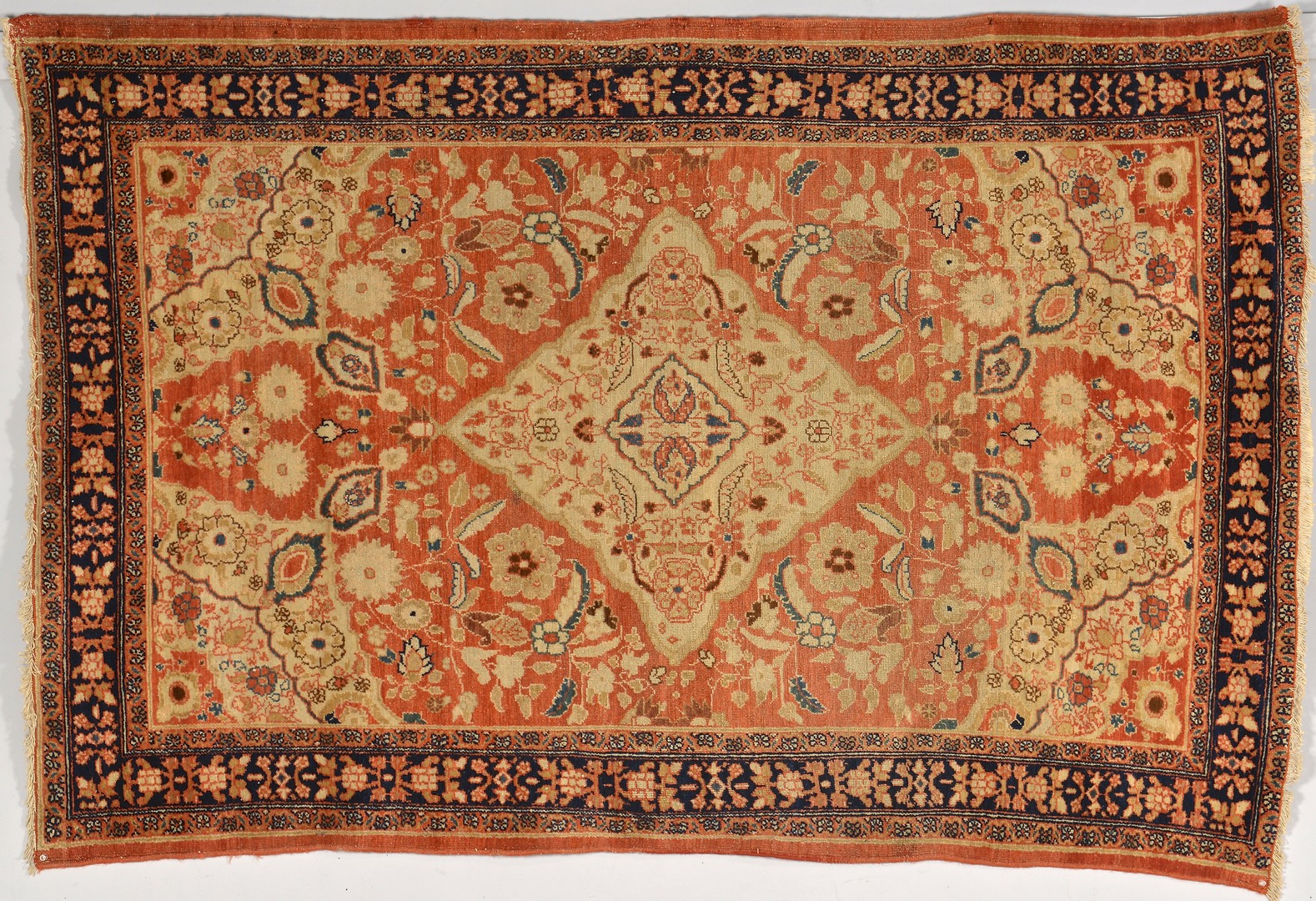 Lot 244: Mission Malayer rug, late 19th c.