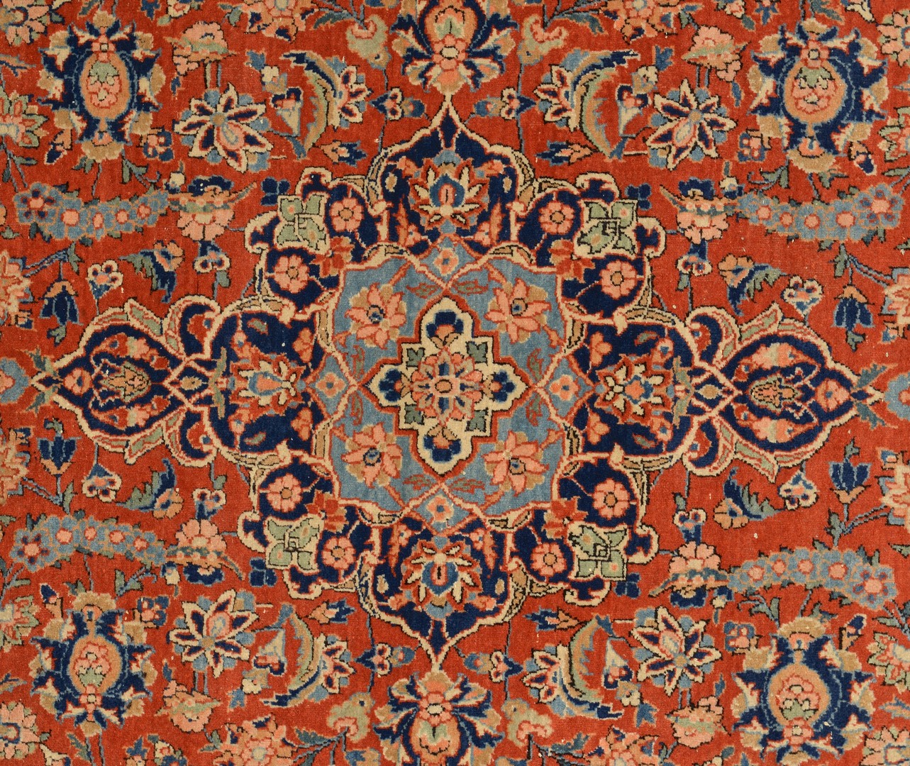Lot 250: Persian Kashan area rug, early 20th c. | Case Auctions