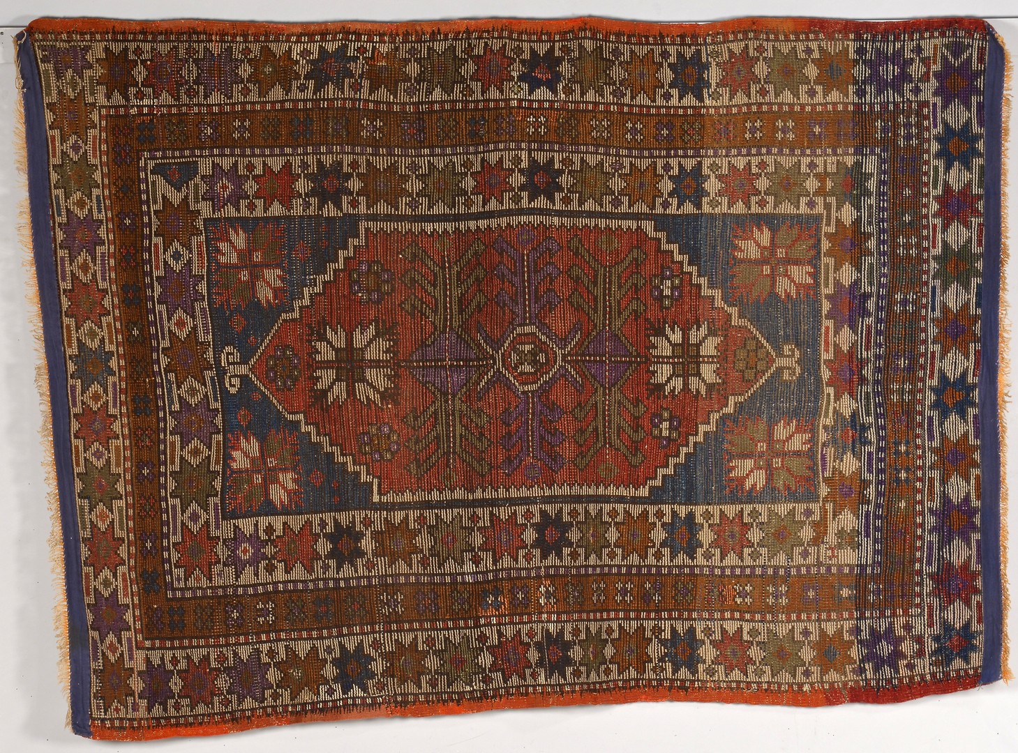 Lot 252: Bergamo Turkish area rug, circa 1900
