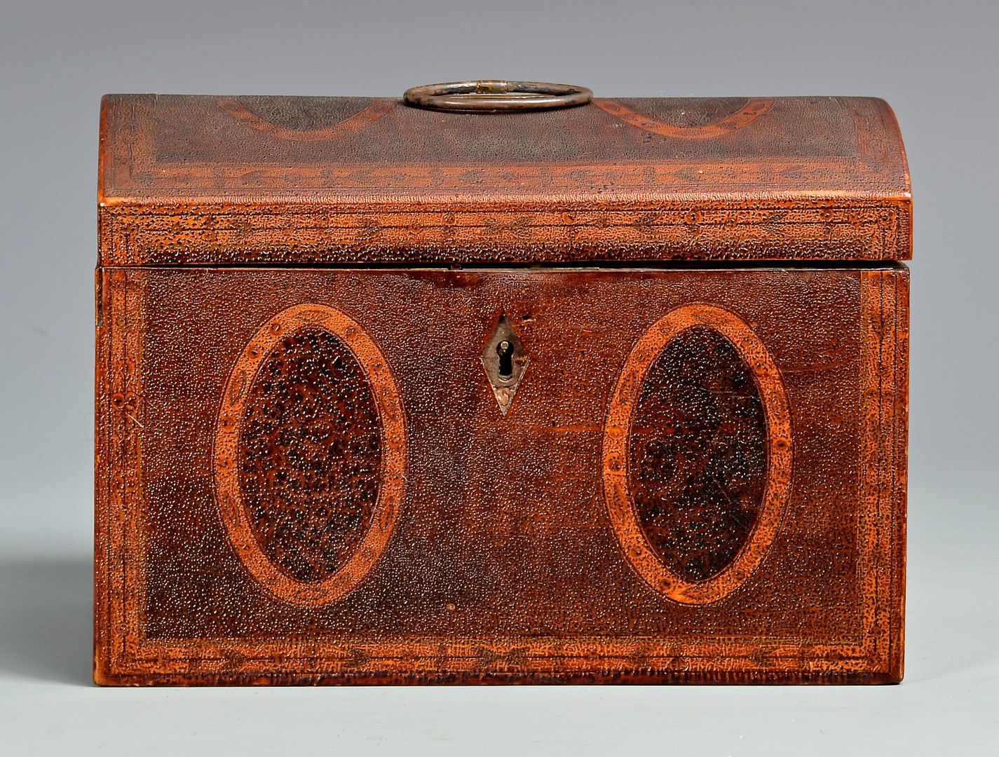 Lot 269: Southern Inlaid Tea Caddy, poss. Baltimore